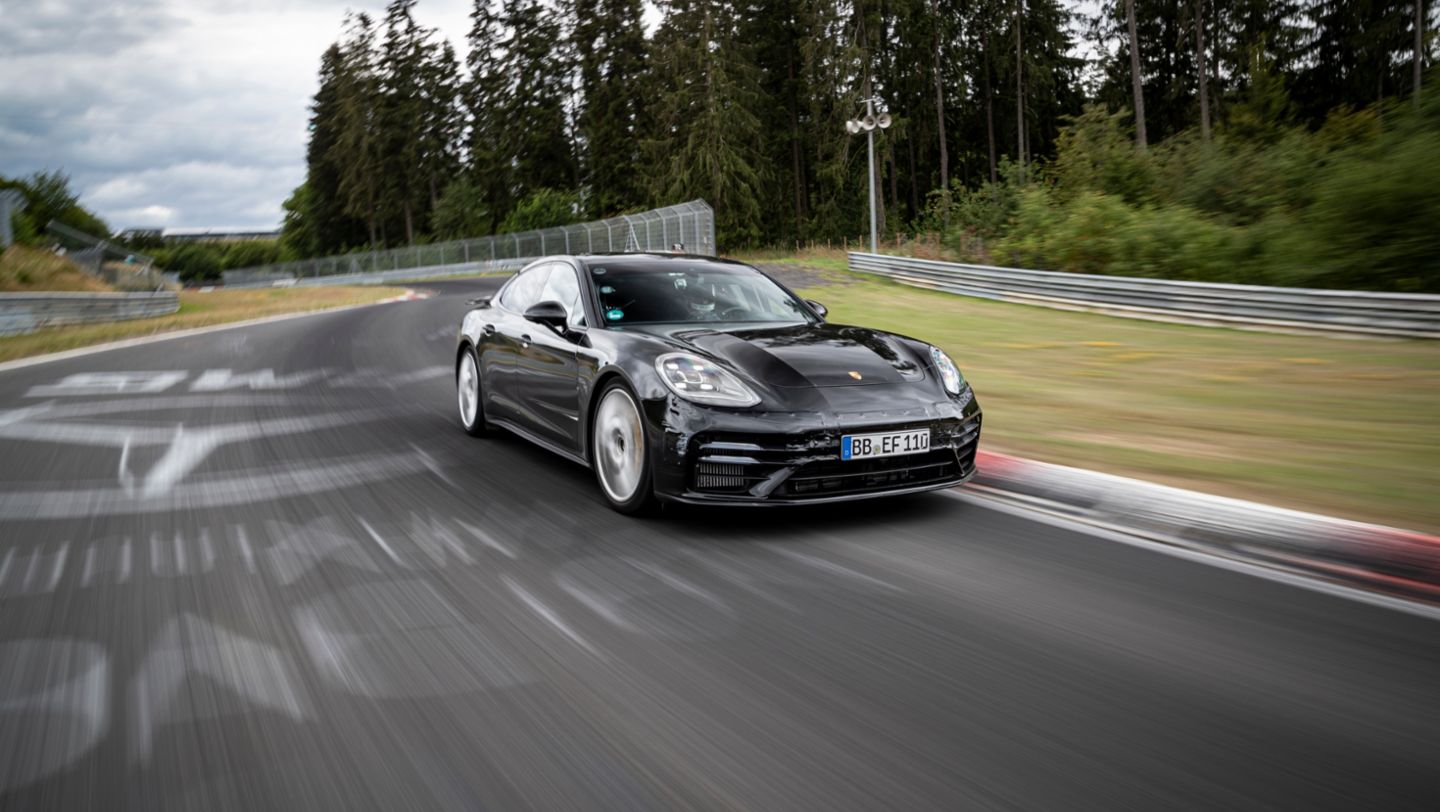 New Panamera, Nürburgring Nordschleife, 2020, Porsche AG